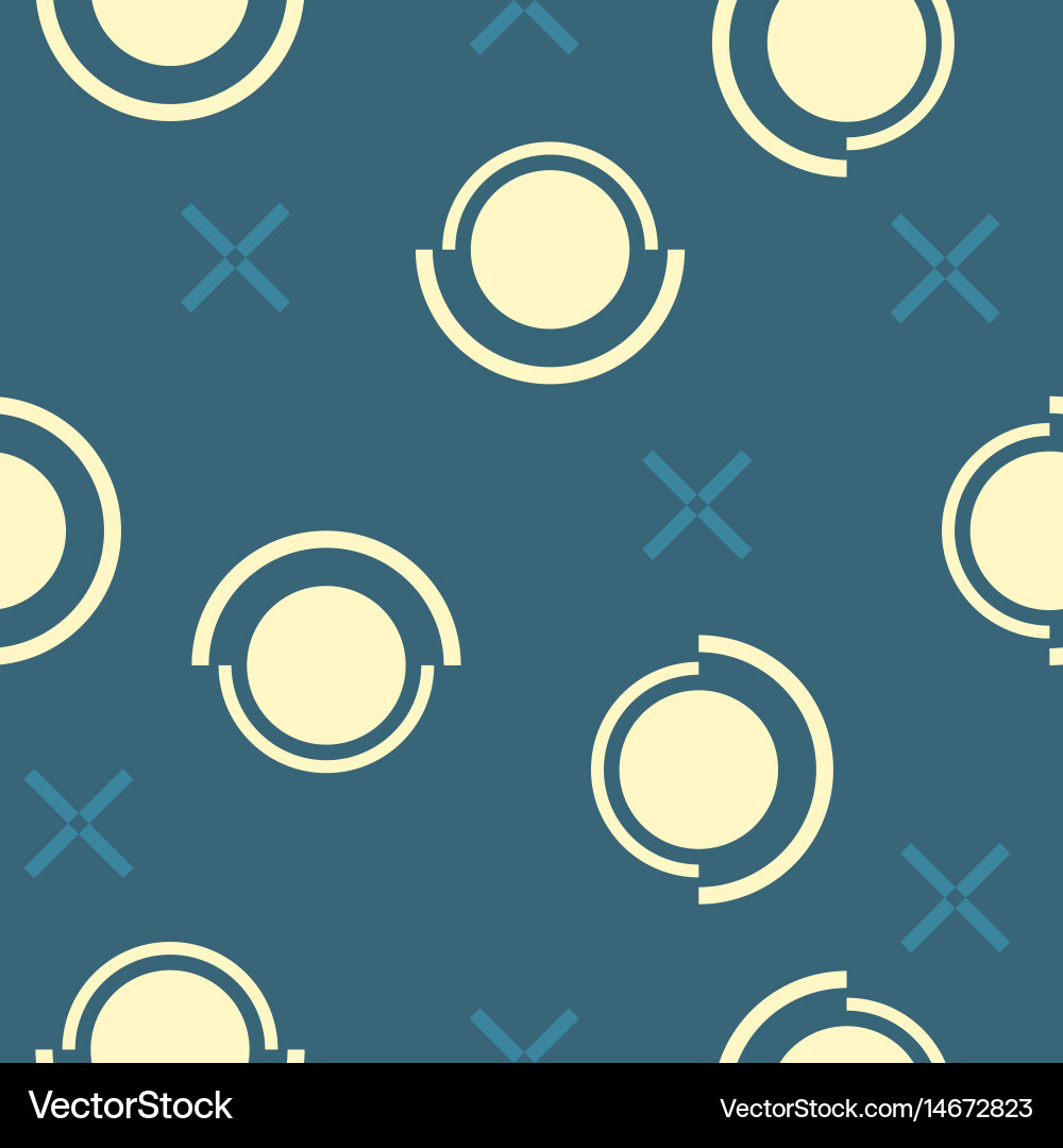 Seamless pattern in abstract style Vector Image