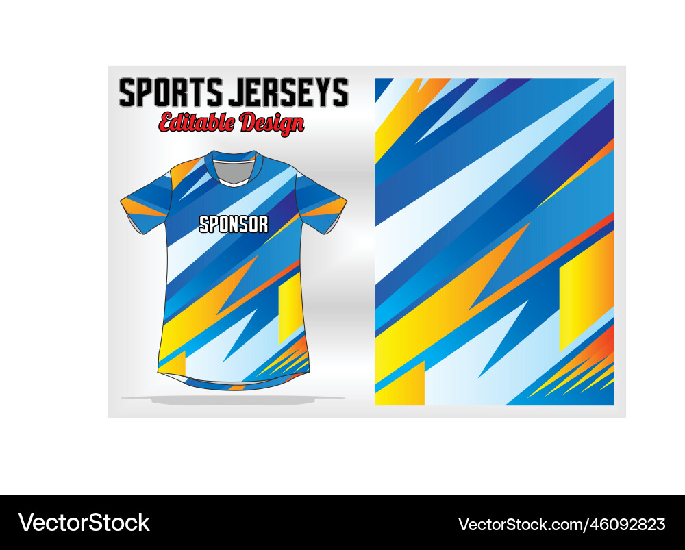 Sport uniform abstract pattern background design Sport uniform abstract pattern background design Vector Image