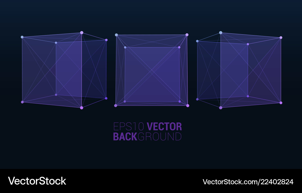 Abstract cube Abstract cube vector image