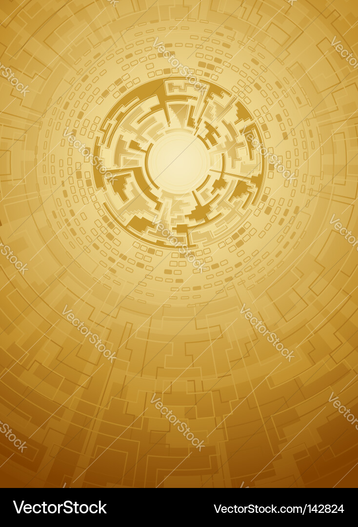 Tech background Vector Image