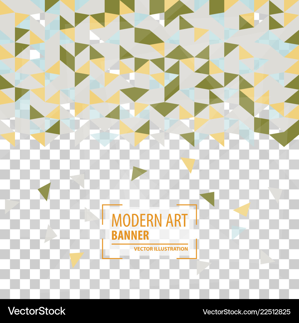 Abstract triangle background 3d triangles modern vector image