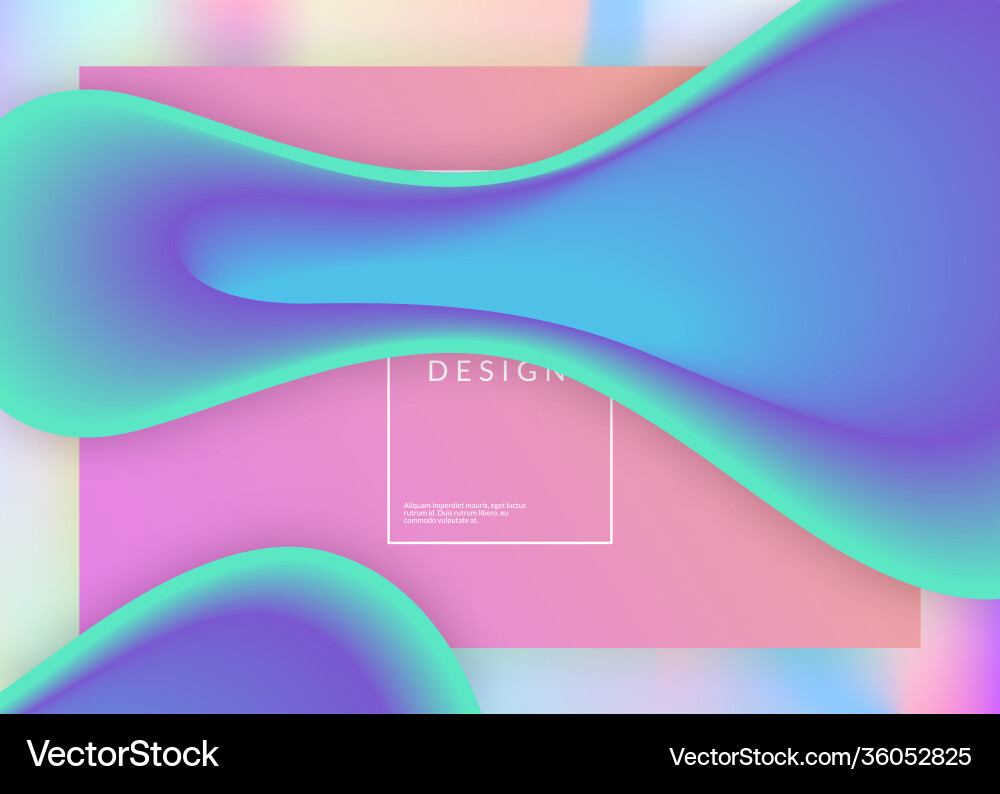 Liquid fluid with dynamic elements and shapes Liquid fluid with dynamic elements and shapes vector image
