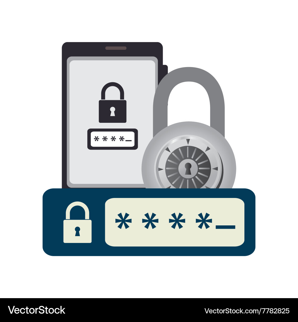 Security system design Vector Image