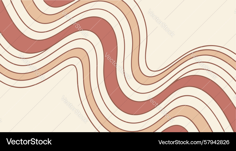 Subtle Wavy Lines Pattern Vector Image