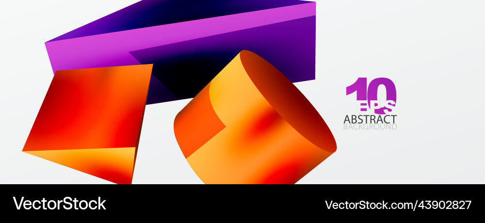 3d abstract background shapes triangle 3d abstract background shapes triangle vector image