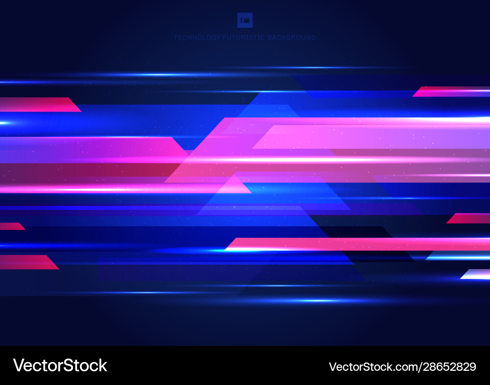 Abstract blue and pink geometric motion Abstract blue and pink geometric motion vector image
