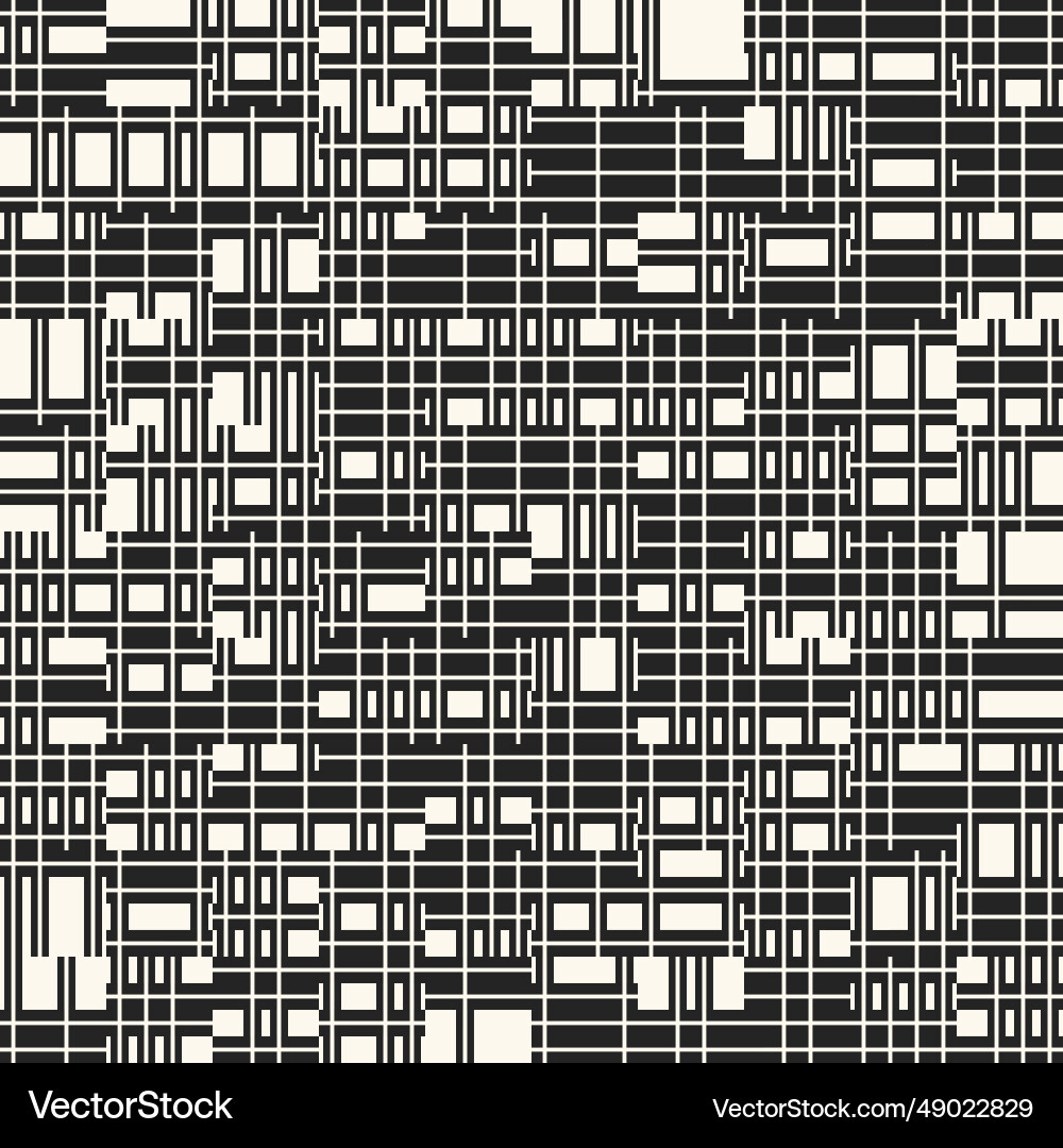 Monochrome glitch effect textured mesh pattern Monochrome glitch effect textured mesh pattern Vector Image