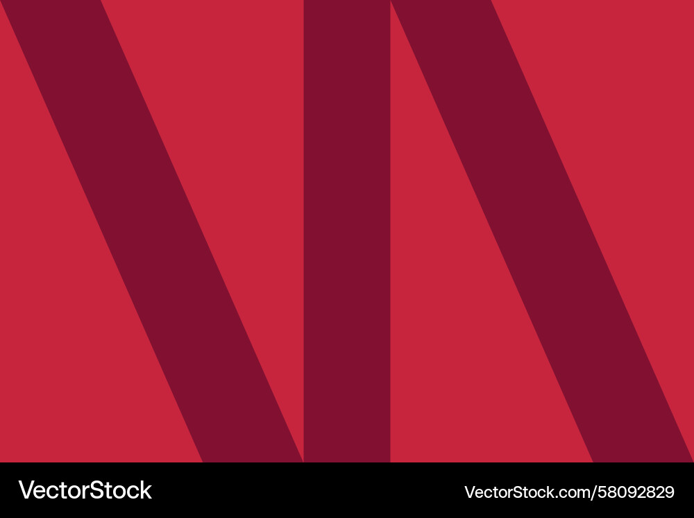 Red Triangle Geometric Pattern Vector Image