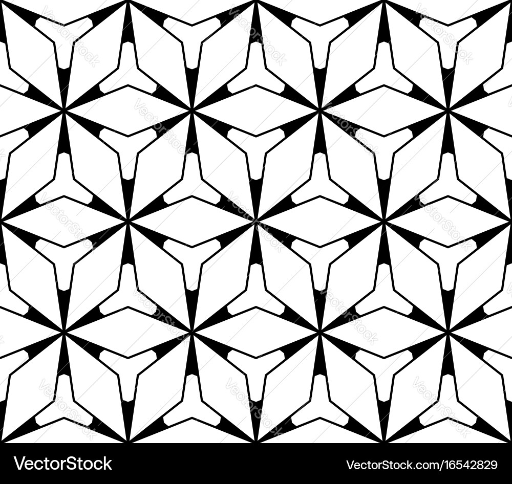 Seamless pattern simple triangular texture Vector Image