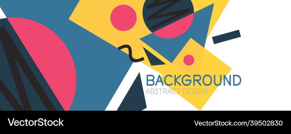 Abstract background blocks lines triangles Abstract background blocks lines triangles vector image