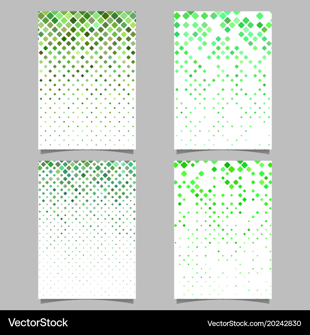 Geometric diagonal square pattern background vector image