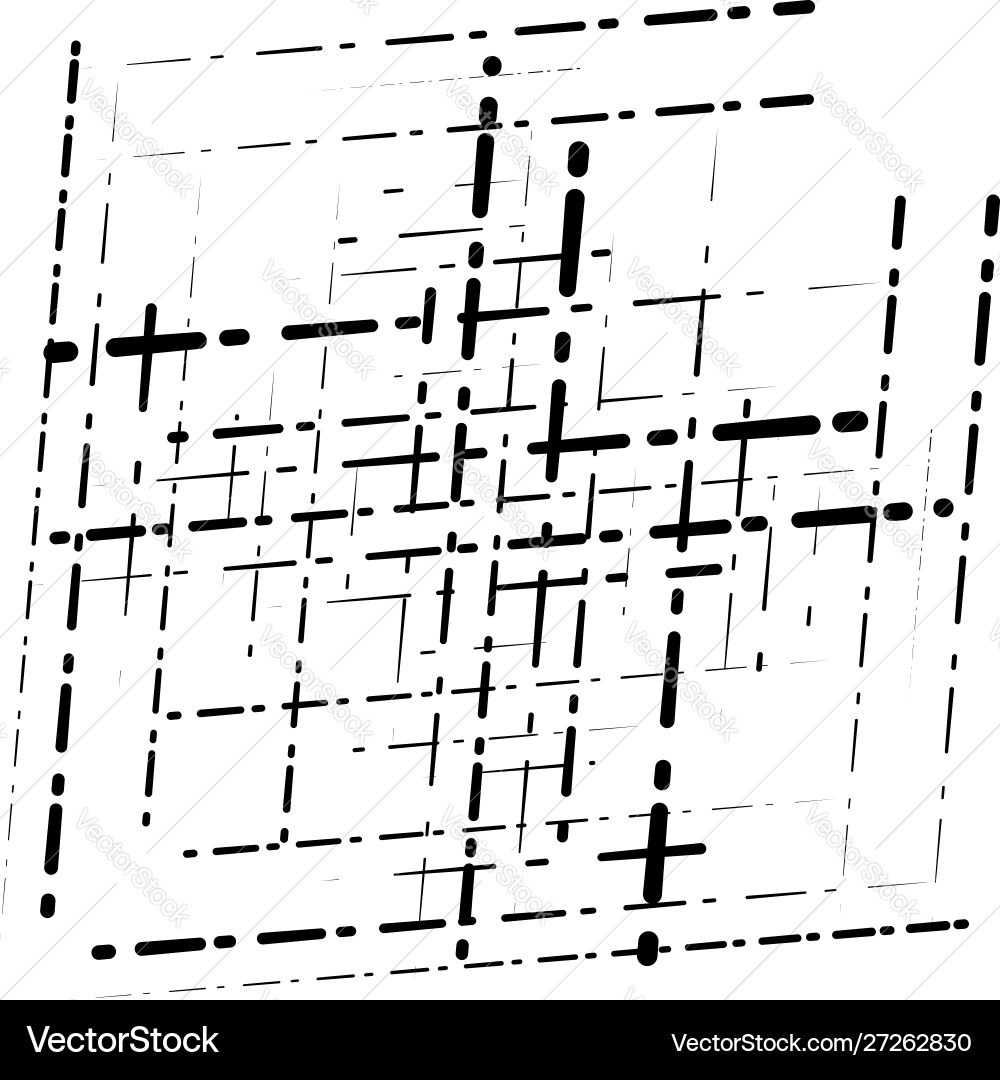 Gitternetz abstrakte geometrische Muster segmentiert Gitternetz abstrakte geometrische Muster segmentiert vektorbild