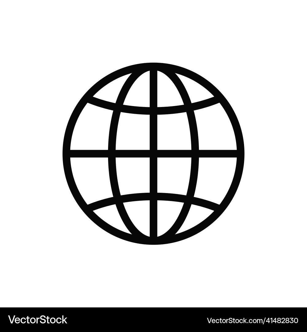 Go to web icon ui sign Go to web icon ui sign vector image