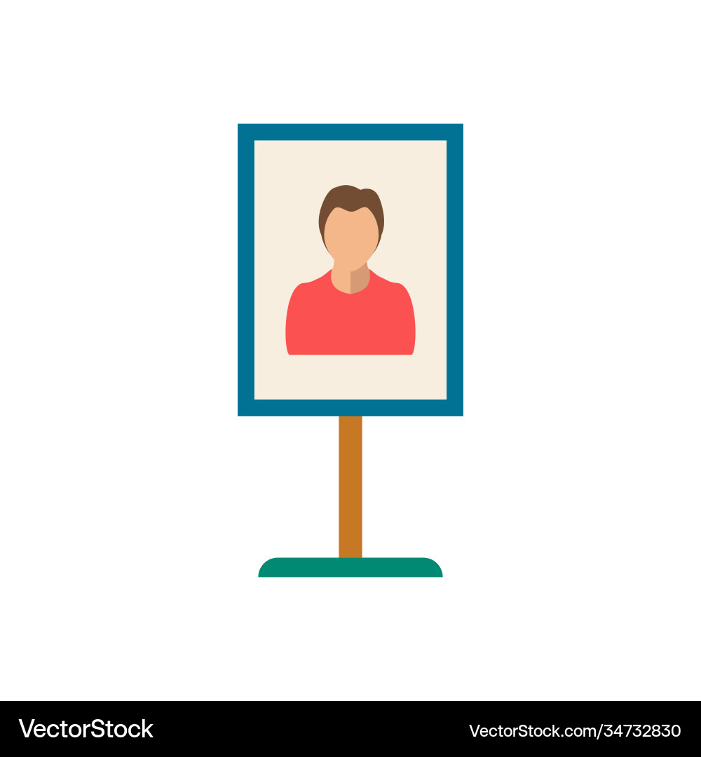 Vote icon simple element from election collection Vector Image