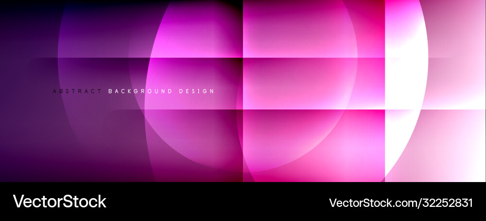 Abstract background - circle and cross Vector Image