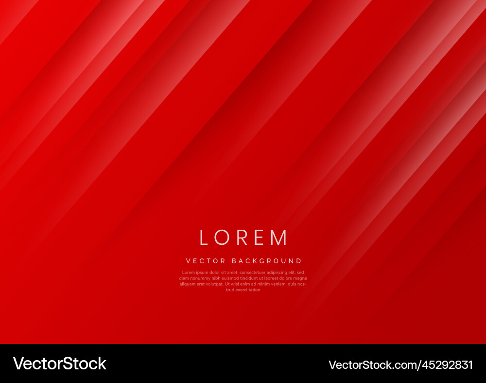 Red Diagonal Gradient Background vector image