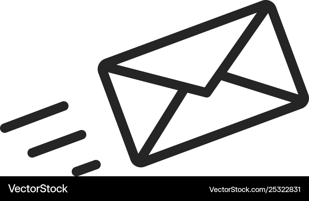 Send message icon Send message icon vector image