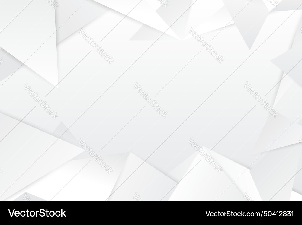 White background with abstract design vector image