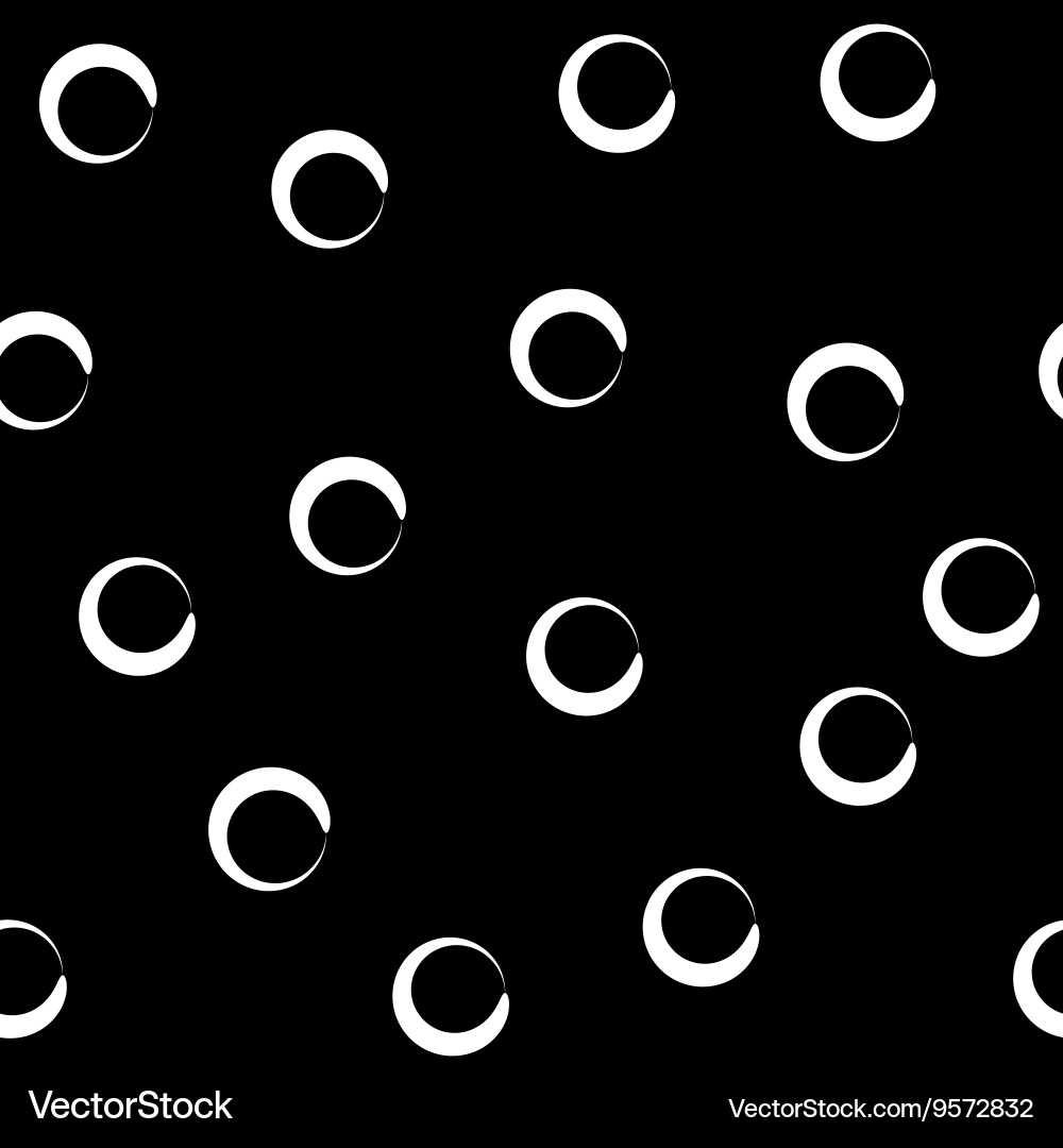 Circle seamless pattern Vector Image