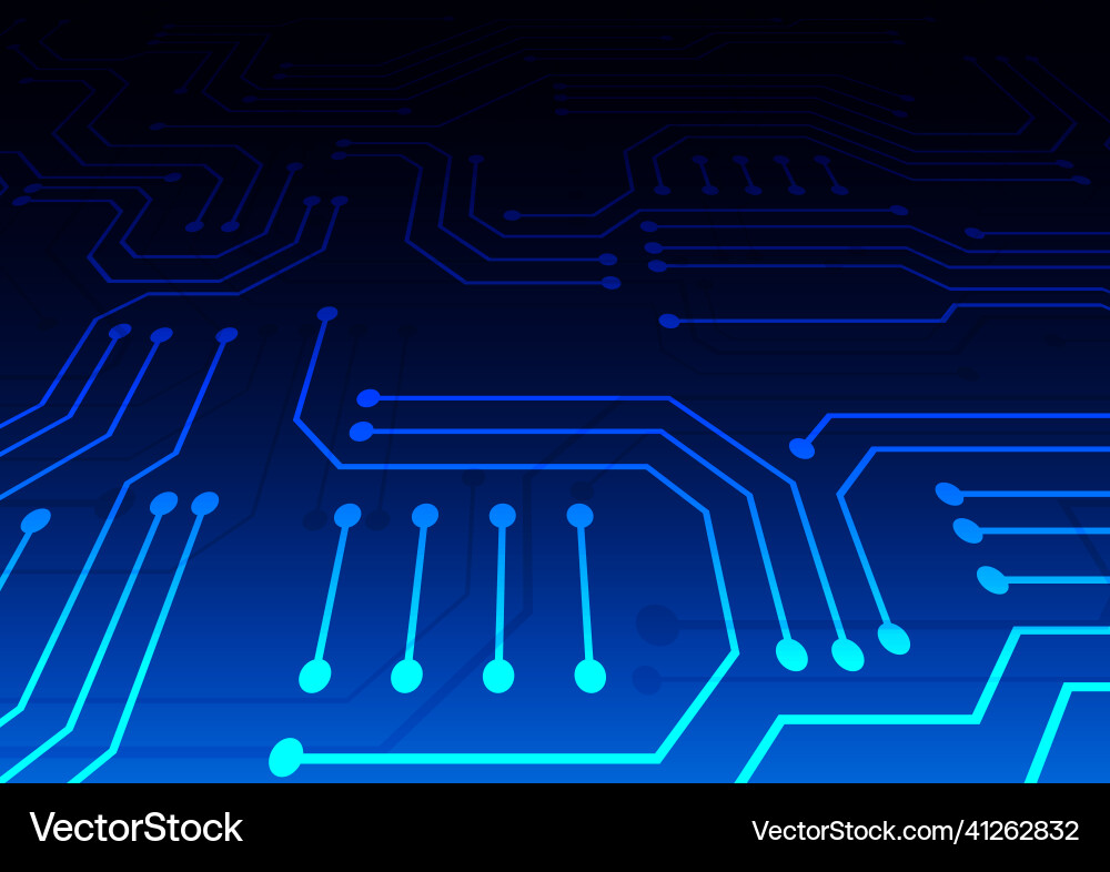 Circuit technology background with hi-tech digital Circuit technology background with hi-tech digital vector image