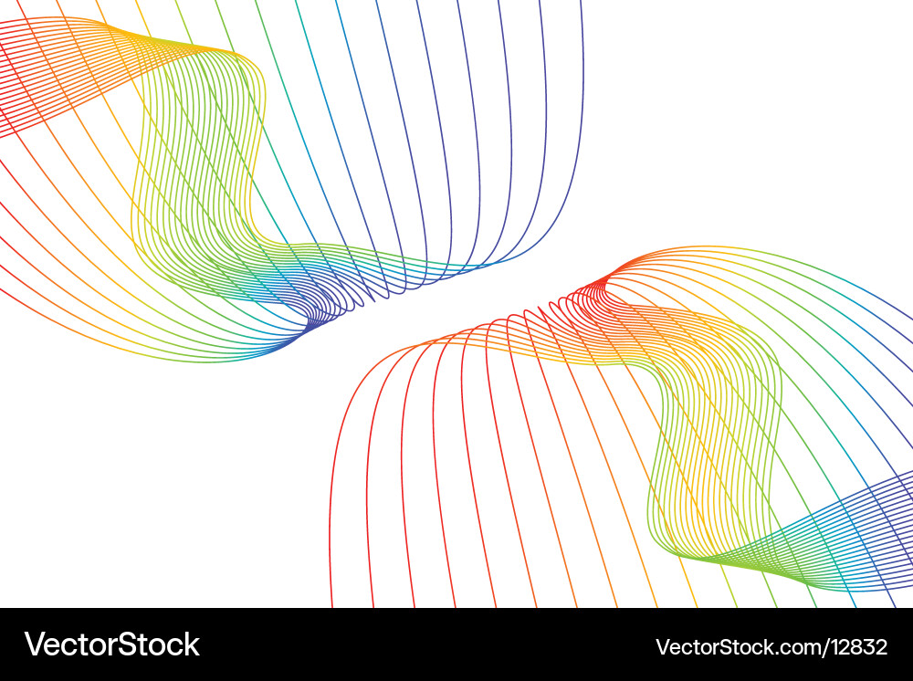 Interconnected Digital Pattern vector image