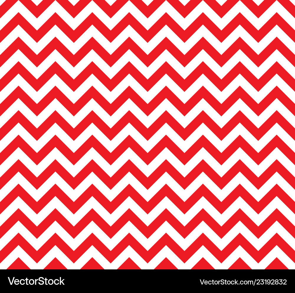 Red and white zig zag seamless pattern Red and white zig zag seamless pattern vector image