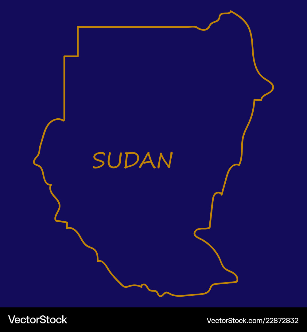 Sudan flag and map on the gray background Sudan flag and map on the gray background vector image