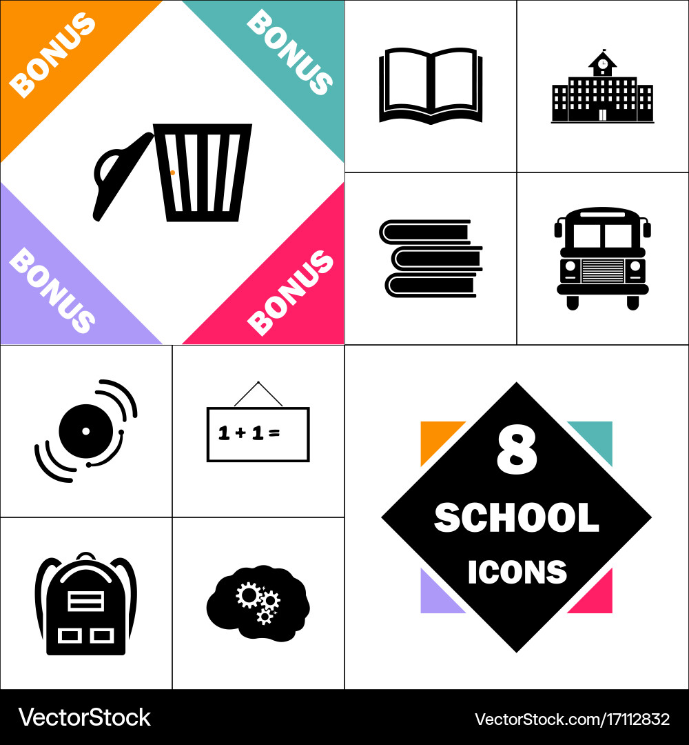 Trash computer symbol Vector Image