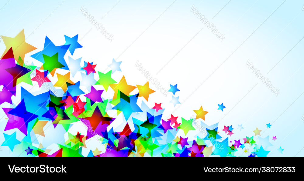 Abstract colorful background with stars gradient Abstract colorful background with stars gradient vector image