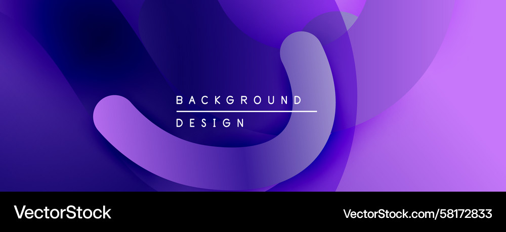 Abstract Purple Layered Background Vector Image