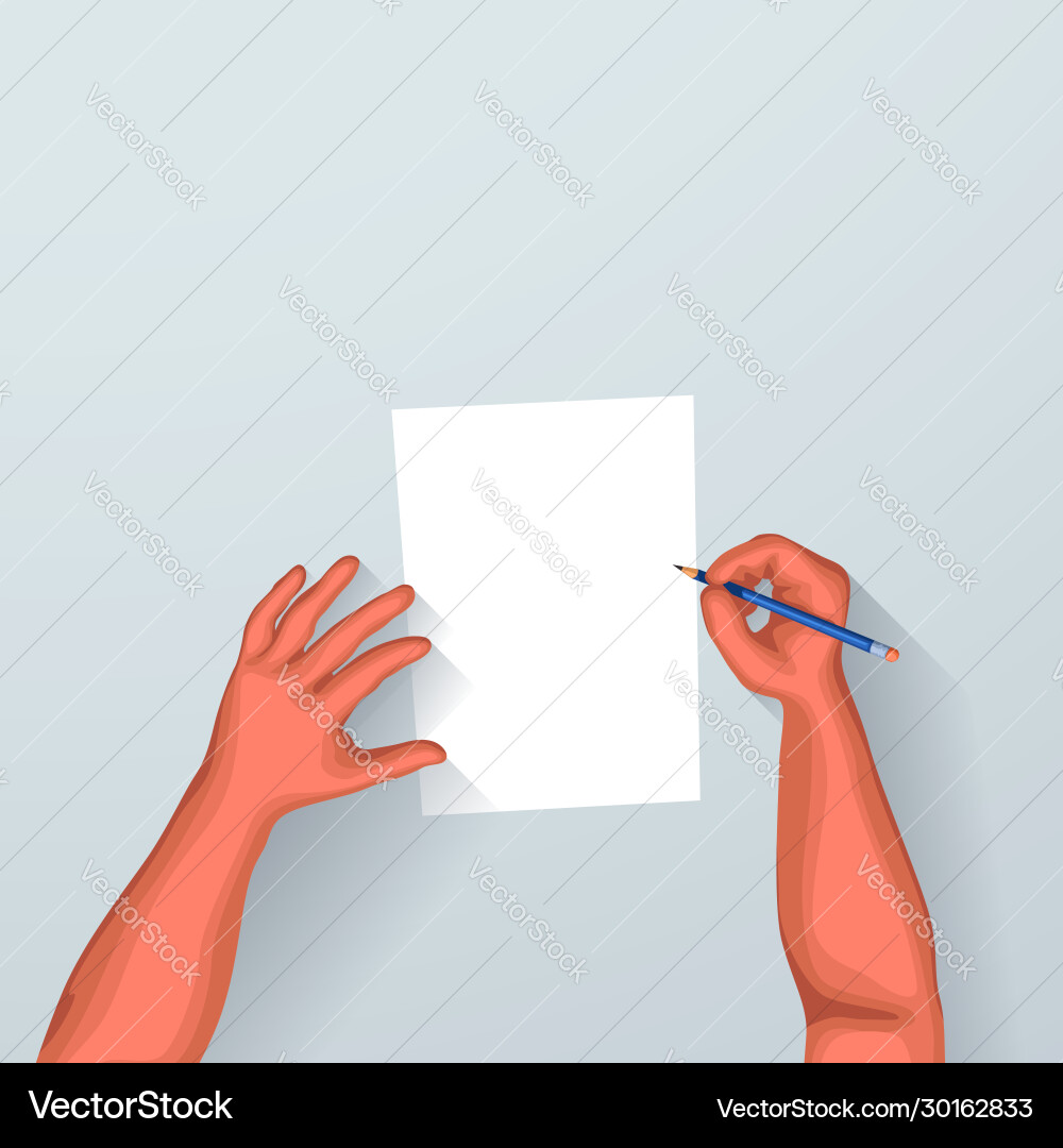 Signing some document Signing some document vector image