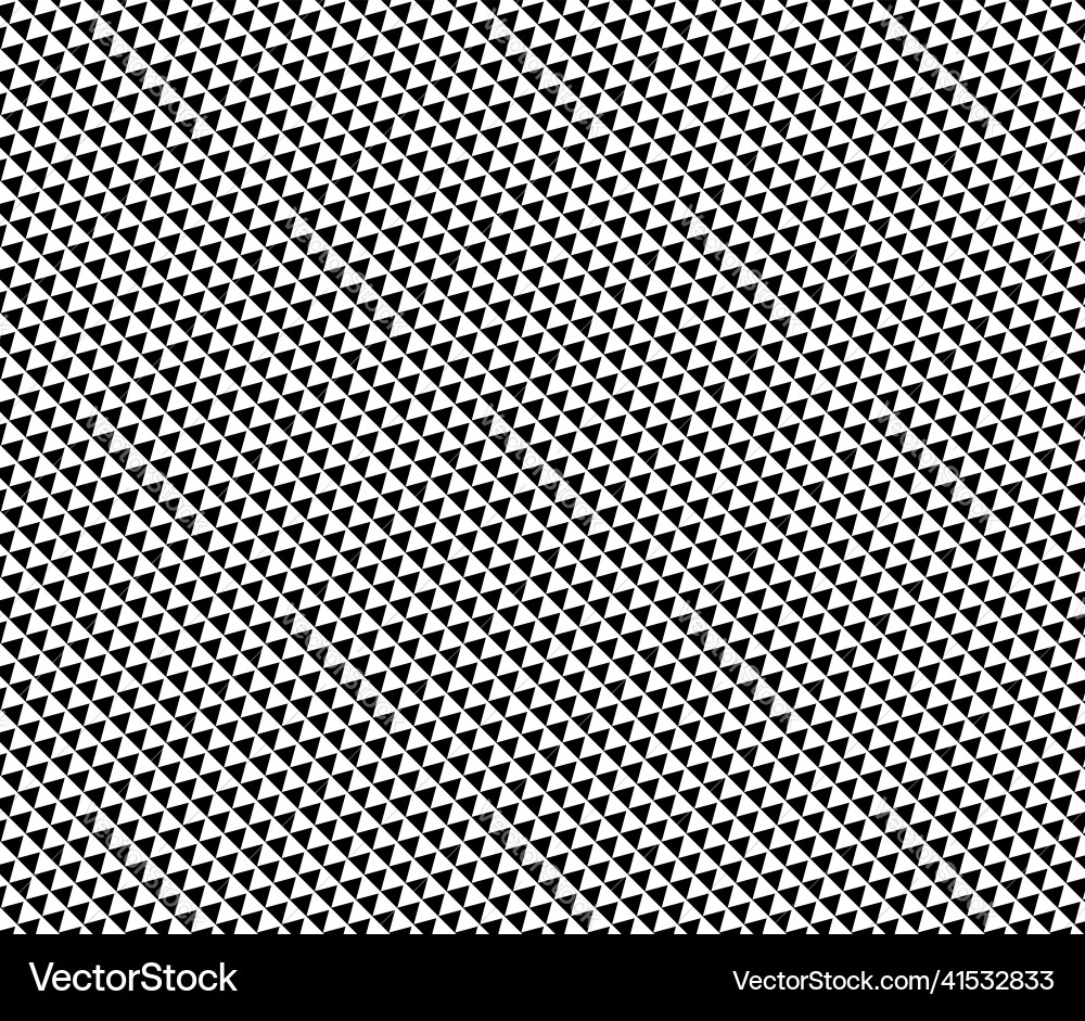 Triangle halftone texture pattern geometric Vector Image