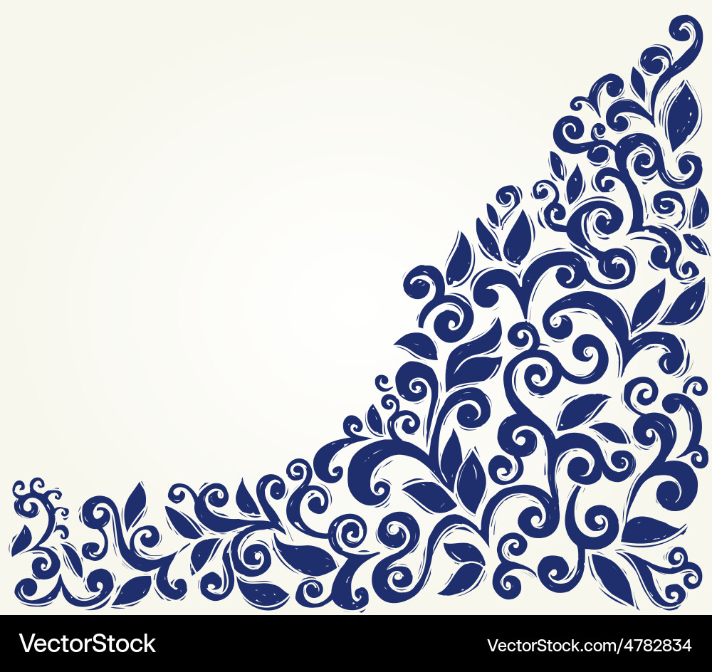 Border element vector image