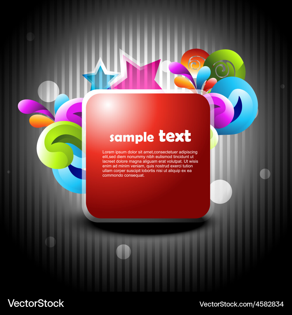 Design background Vector Image