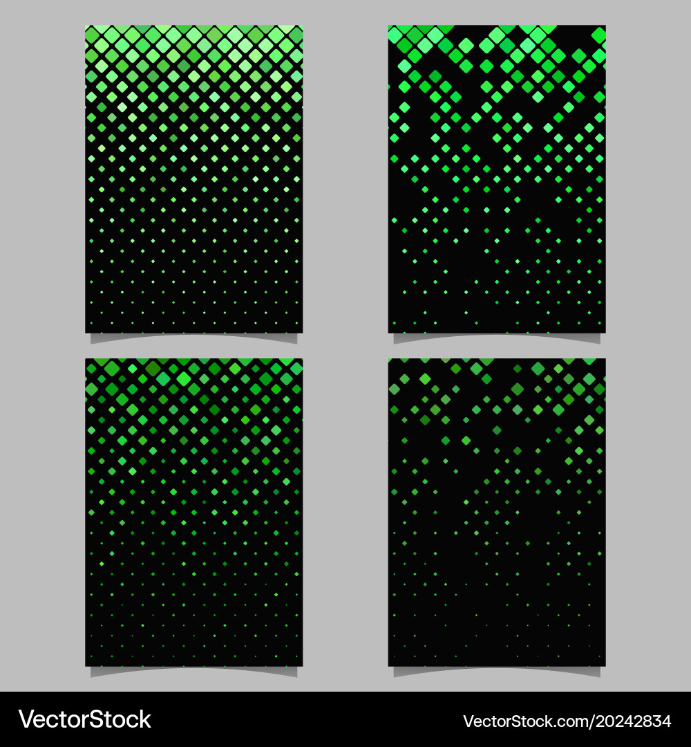 Geometric rounded square pattern background vector image