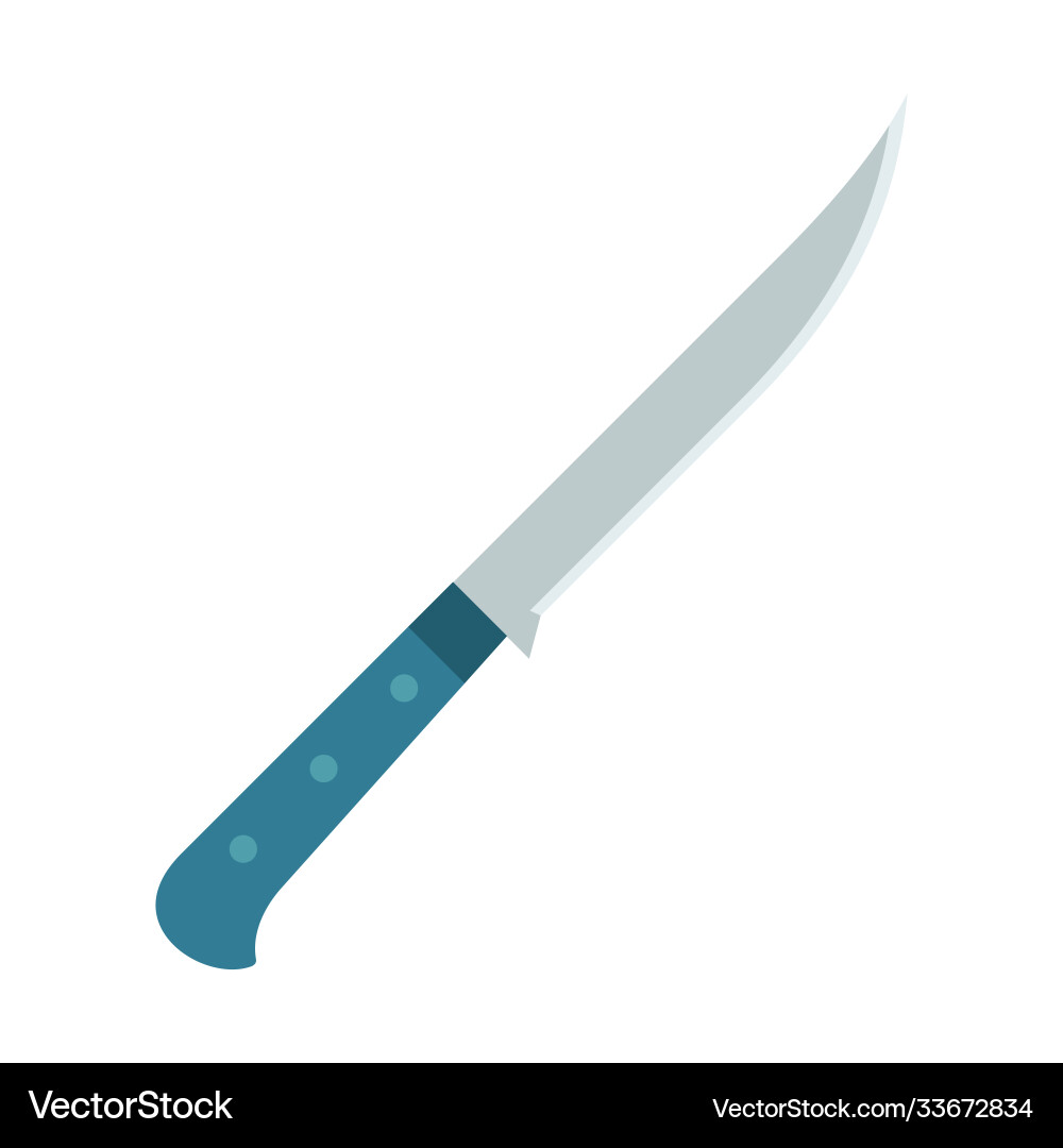 Steak knife object on white background Steak knife object on white background Vector Image
