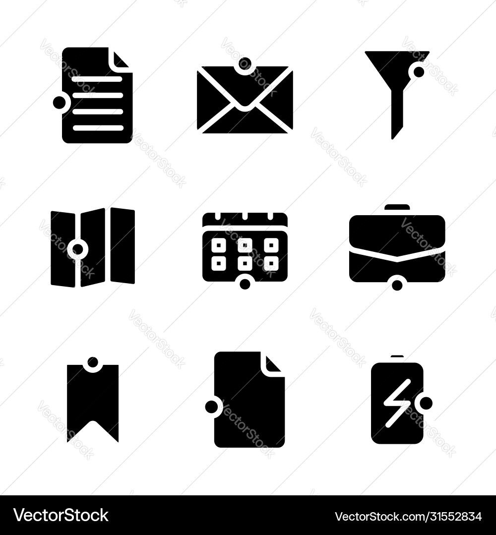User interface icon including document file data User interface icon including document file data vector image