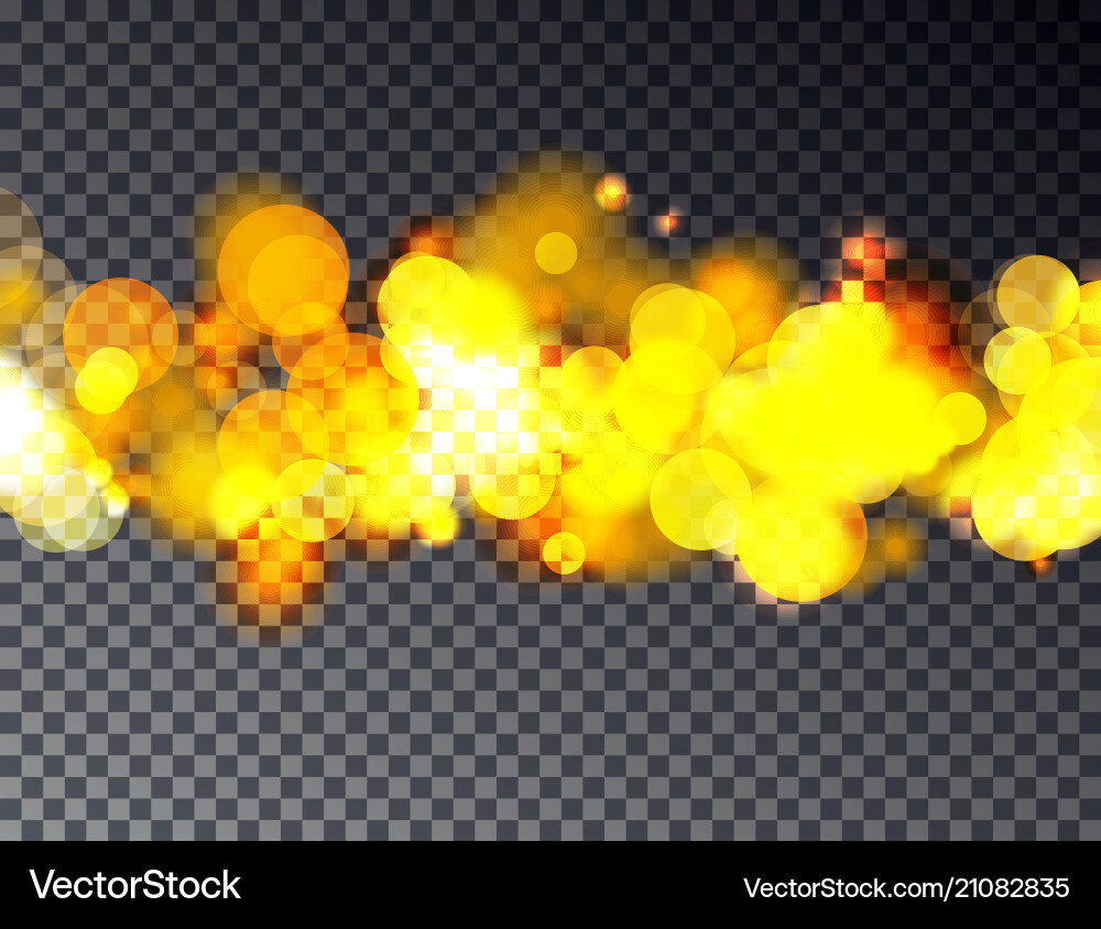 Abstract Bokeh Lights Background Vector Image