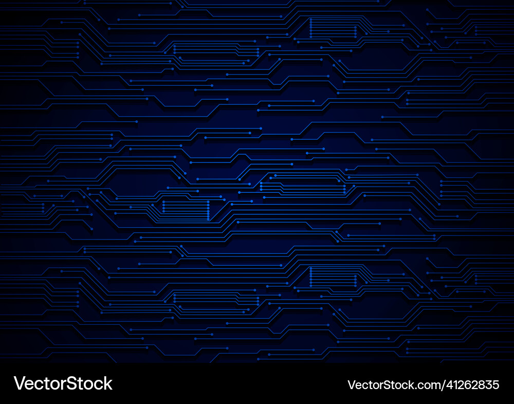 Circuit technology background with hi-tech digital Circuit technology background with hi-tech digital vector image