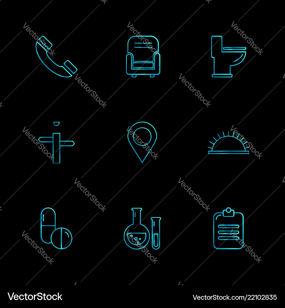 Navigation connectivity network graph eps Vector Image