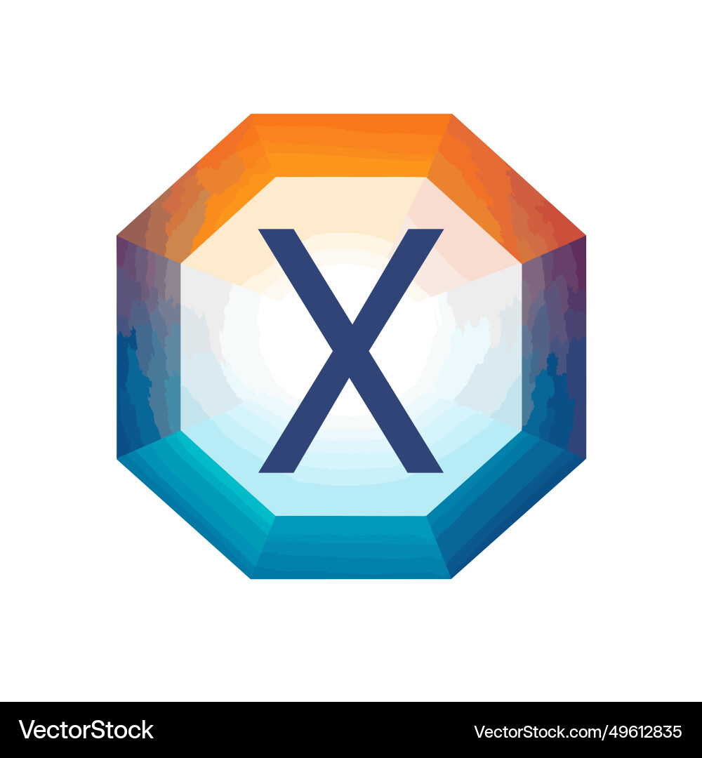 Software modernization filled gradient initial Software modernization filled gradient initial vector image