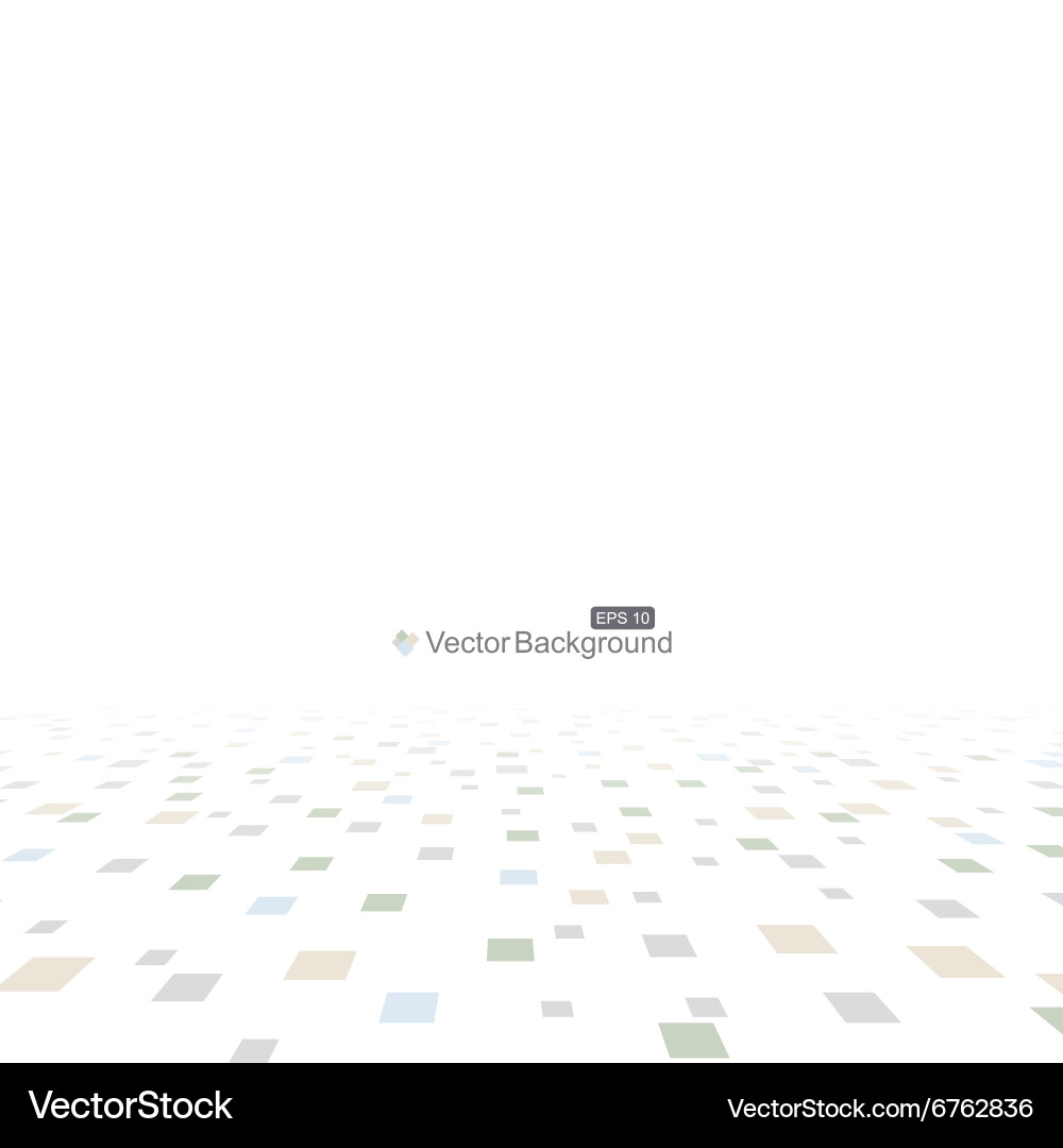 Abstract digital background with a perspective vector image