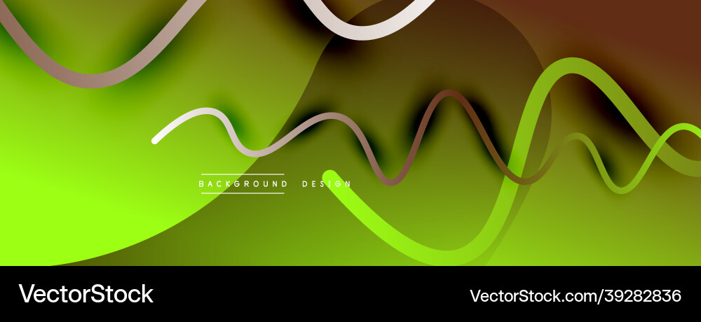 Abstract gradient background with wave line Abstract gradient background with wave line Vector Image