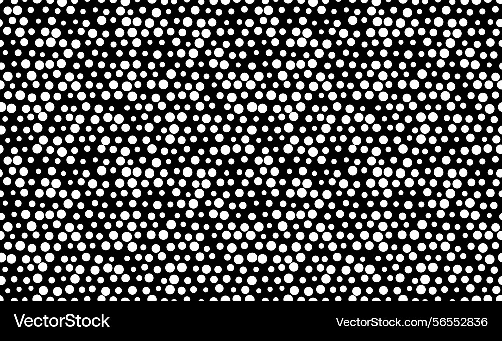 Abstract monochrome polka dot pattern seamless Abstract monochrome polka dot pattern seamless Vector Image