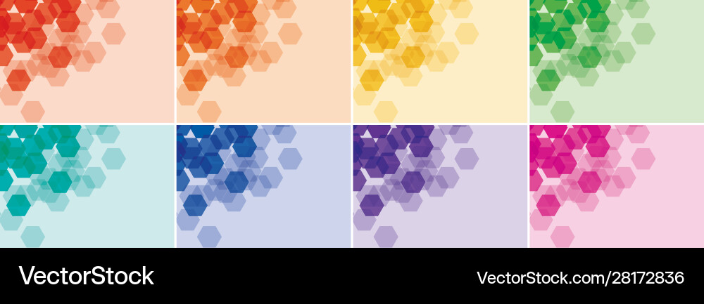 Background design with abstract patterns vector image