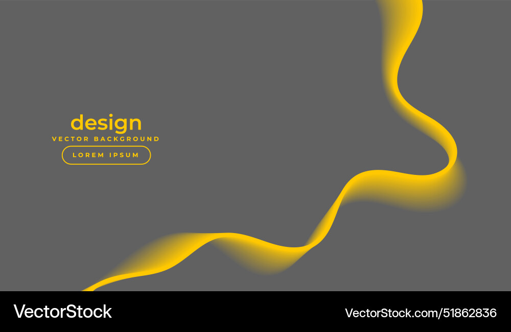 Fluid style abstract smooth line gradient vector image