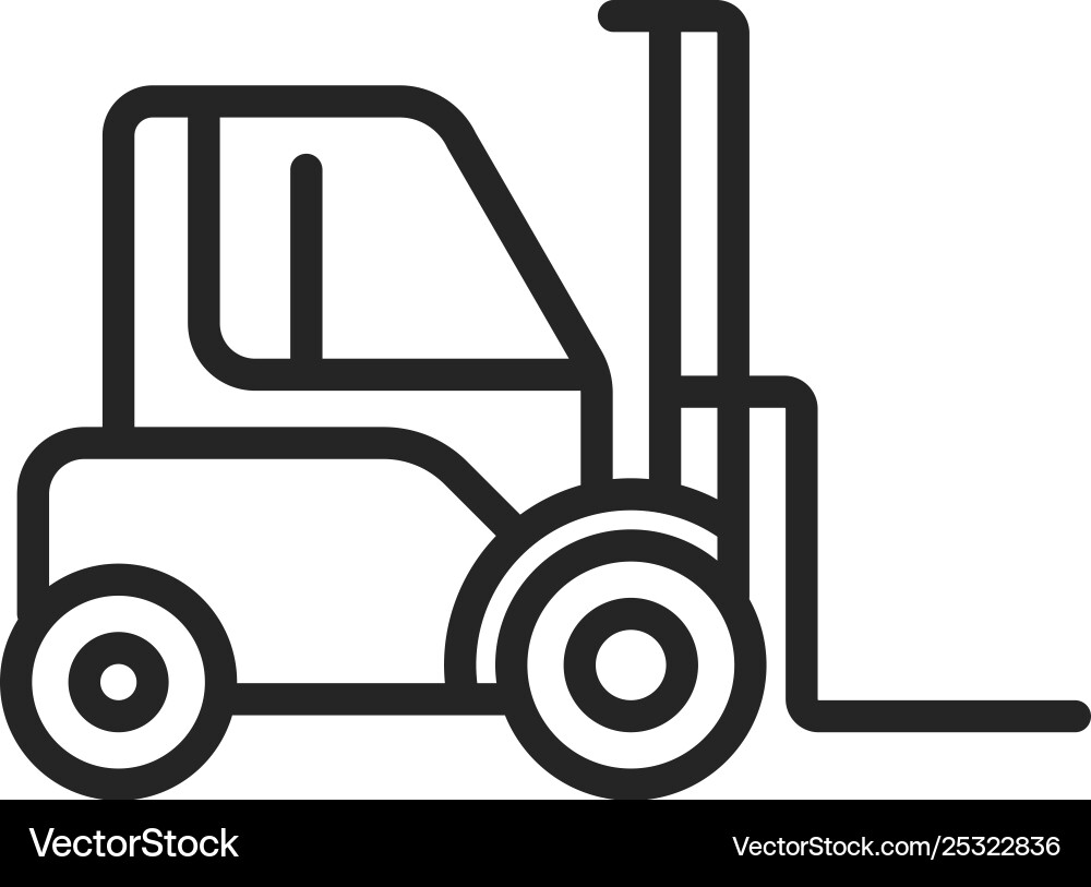 Loader truck icon Loader truck icon vector image