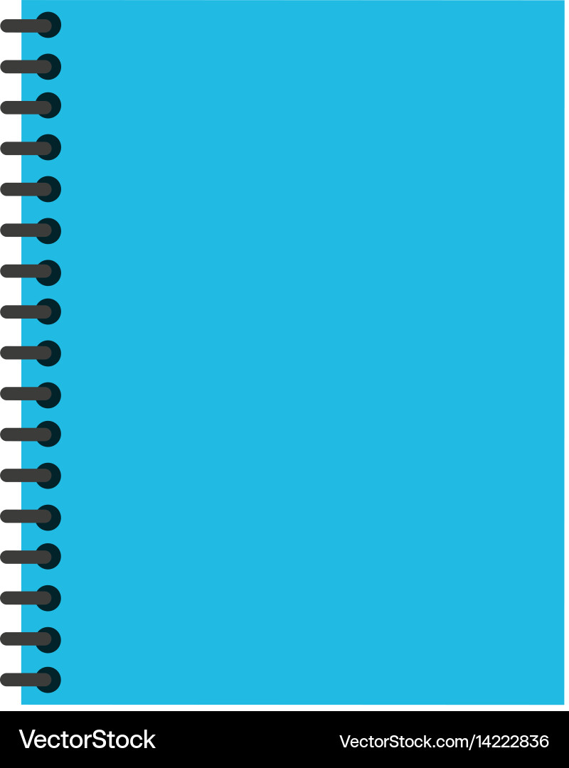 Notebook icon image vector image