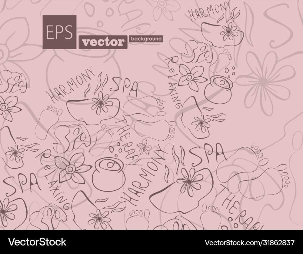 Abstract background with composition made vector image