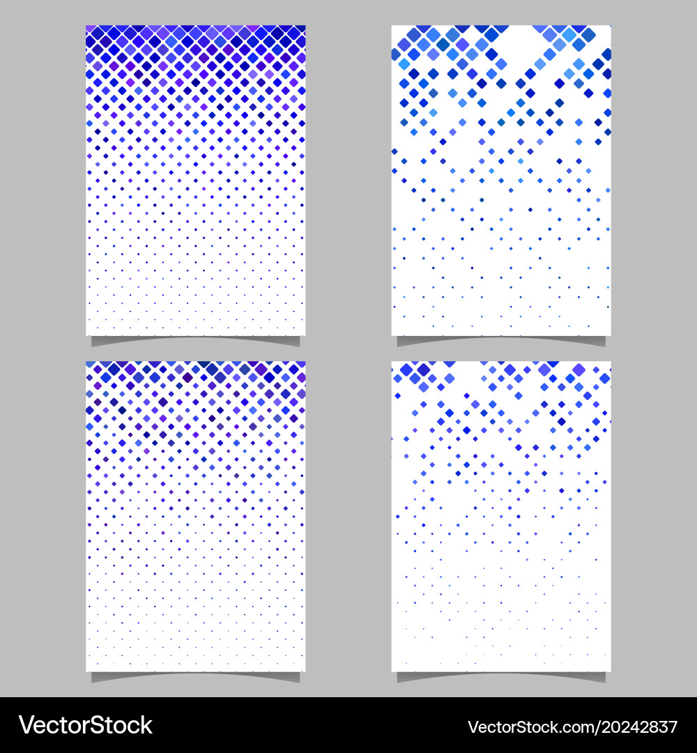 Geometrical diagonal rounded square pattern vector image
